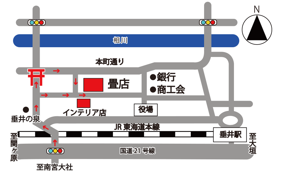 アクセスマップ