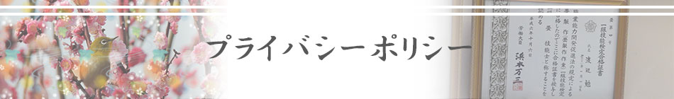 プライバシーポリシー